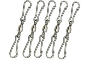 Supvox Wirbel Haken für Hängepflanzen Wind Spinner Windspiele Kristall Twisters Blumentöpfe Vogelhäuschen Outdoor Ornament Haken 5pcs