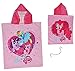 Produktbild My Little Pony  - Badeponcho - 4 bis 8 Jahre Poncho - mit Kapuze - 50 cm * 115 cm - Handtuch Strandtuch Baumwolle - Mein kleines Pferd Mädchen für Kinder Badehandtuch / Einhorn