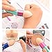 Anself Makeup Sponge Powder Puff Powder Blender Cosmetic Makeup Brush Sponge Brush Liquid Cream Foundation Sponge Dry / Wet Facial Powder Puff( Random Color)
