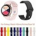 Produktbild Duk3ichton Uhrenarmband Sport Weichem Silikon Uhrenarmband Handschlaufe Für Samsung Galaxy Watch Active Gelb