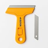 Eltos Cam Kazıma Bı&ccedil;ağı, Plastik, &Ccedil;elik U&ccedil;lu, Ergonomik Sap, Etiket ve Boya Kalıntısı Temizleyici, 100 mm Bı&ccedil;aklı, Cam, Merme