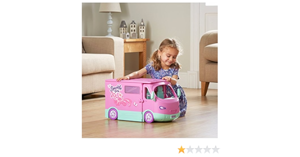 sparkle girlz camper van tesco