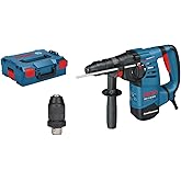 Bosch Professional GBH 3-28 DFR - Martillo perforador (3,1 J, Ø máx. hormigón 28 mm, SDS plus + cilíndrico, en maletín)