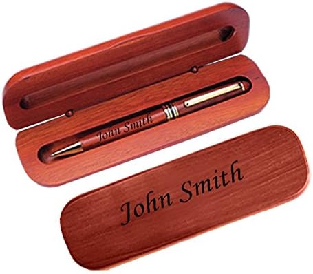 Bespoke Personalised Laser Engraved Ballpoint Roller Pen Gift Present with Free Custom Engraving