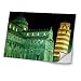 Produktbild Städte 10024, Pisa Italy, Skin-Aufkleber Folie Sticker Laptop Vinyl Designfolie Decal mit Ledernachbildung Laminat und Farbig Design für Laptop 10.2"