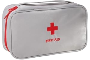 JEYORZY 1 pcs Trousse de Premier Secours Vide, Sac de Pharmacie de Voyage, Sac de rangement pour boîtes à médicaments, Mini trousse de premiers soins portable pour Situations D'urgence à Maison