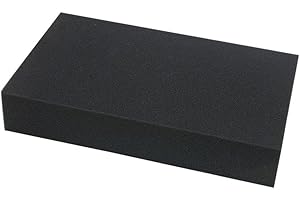 ROC Cases Solid Foam Block L380 x W220 x H70mm Insert for EN-AC-FG-C203 Flight Storage Case