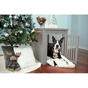 New Age Pet ecoFLEX Dog Crate, Medium, Grey