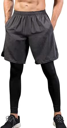 Running Training Shorts + Leggings 