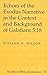 Produktbild Echoes of the Exodus Narrative in the Context and Background of Galatians 5:18 (Studies in Biblical Literature, Band 23)