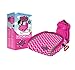BubbleBum Portable Inflatable Cotton Candy Car Booster Seat - Chevron Pink