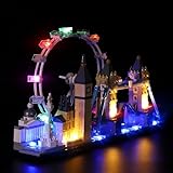 BrickBling Set di illuminazione a LED per Lego Architecture London Skyline, set di illuminazione fai da te per Lego 21034 Lon