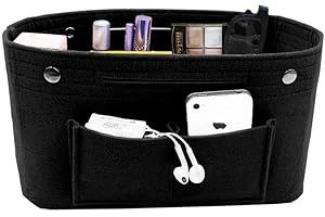 YXBQueen Filztasche Organizer Insert Handtasche passt Speedy Handtasche Organizer Insert Handtaschen Organizer Filz Handtaschenorganizer Bag in Bag für Tote Neverfull Speedy