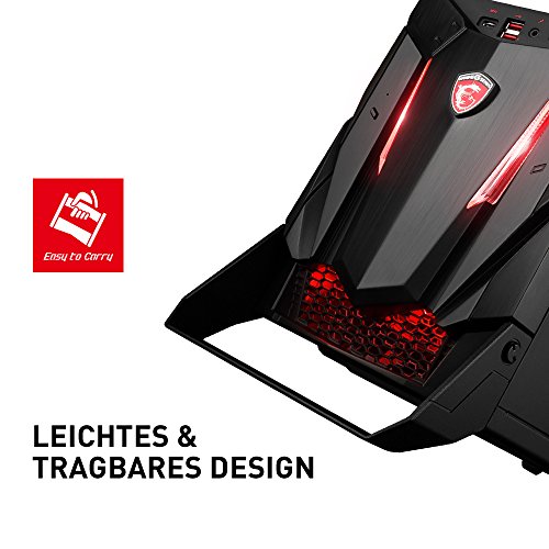 MSI Nightblade 3 VR7RD-002DE Gaming-PC (Intel Core i7-7700, Nvidia GeForce GTX1070 8GB, 2 x 8GB DDR4, 128GB SSD, Windows 10 Home) schwarz - 6