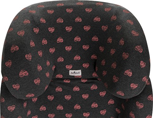 Bezug für Autokindersitz Cybex Pallas Fix, 2 Fix Fluor Heart Janabebé® - 5