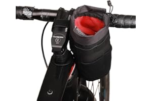 ZEFAL Z Adventure Pouch Bag - Sacoche Guidon Vélo - Sac Velo Extensible Bikepacking - Porte-Bidon Guidon Vélo -Noir, 1.1l