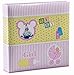 Baby Girl Pink Slip In Case Photo Album For 200 Photos (4'' x 6") - ARPAN