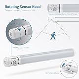 AVANTEK LED Nachtlicht mit Bewegungsmelder, Schrankleuchte mit Magnet, 60 Lumen, 100° drehbar, einstellbarer Sensorkopf, Kaltweiß - 3