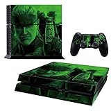 Modelo Metal Gear Solid ADATECH VINILO compataible con Playstation 4 Vinilo Metal Gear Solid pegatina para consola y dos mandos.