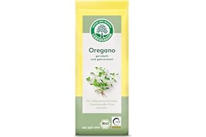 ‎LEBENSBAUM Lebensbaum Oregano, Bio-Gewürz für italienische Gerichte, würzig-herber Geschmack, gerebelt und getrocknet,15 g