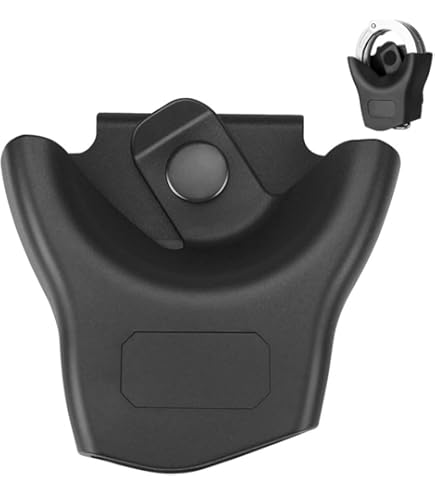 Étui Menottes Tactique GORGECRAFT - Ouverture Rapide - Polyester Noir - Ceinture Service