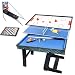 Produktbild Winmax Deluxe 5 in 1 Multigame Klappbar Tischtennis Glatt Hockey Schach Pool Basketball Set