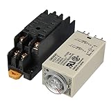 Pines: 8 KUNSE H3Y-2 220V Energía En Relé De Retardo De Estado Sólido Temporizador De Dpdt Socket