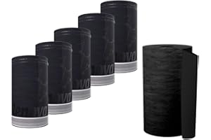 ASKON 6er Pack Renova Küchenrollen Black Schwarz - Küchenrolle Küchenpapier 2-lagig - Maxi Rolle - farbig - bunt - Papierrolle - Allzwecktücher- der Pack entspricht 18 Standardrollen