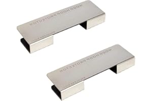 TUOREN 2Pack Metal Hoop Protector for Wood Bass Drum Hoops 100mm x 30mm