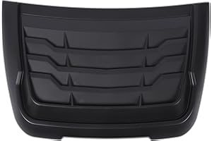 BOROCO Hood Air Intake Vent Scoop Cover Excellent Heat Dissipation Sporty Look Bonnet Air Vent Cover for Ranger XLT XLS XL 2015 to 2022 (Matte Black)