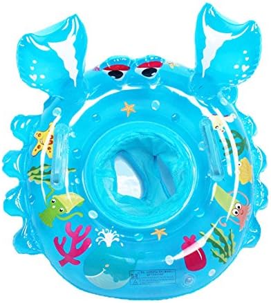 Uleade Baby Child Inflatable Swimming Toddler Safety Aid Float Seat Ring for 3-36 Months Children