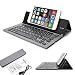 Produktbild MEDION LIFE X5520 Smartphone Wireless Aluminium Minitastatur / Faltbare Bluetooth QWERTY Keyboard - F18 Grau