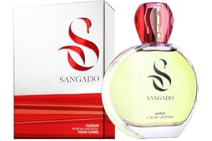 SANGADO Tabacco Vaniglia Profumo Per Donne, Lunga Durata 8-10 Ore, Fragranza Lussuosa, Orientale Speziato, Preziose Essenze Francesi, Extra-concentrato (parfum), Un Grande Regalo, 60 ml