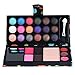 Xinantime 26 Colors Eye Shadow Makeup Palette + Lip Gloss Powder Set