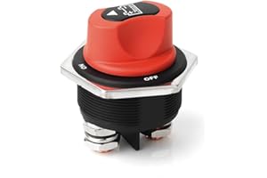 Jtron coupe batterie 12v 300A moto Isolation de la batterie 32VDC max On-off 2P SPST Mini commutateur coupe batterie voiture