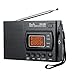 Produktbild DreamSky tragbarer AM/FM Radiowecker, klarer Lautsprecher Black 1 schwarz