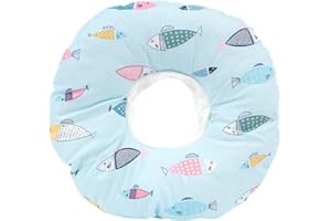 BOENTA Collier Chien Collerette Chat Chien Cou Col Après La Chirurgie Chat Colliers Cône De Recouvrement de Chat Collier Chat Cône Small,Blue
