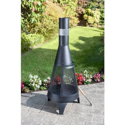 Deluxe-Garten-/Terrassenofen 120 x 45 cm - 2