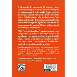 Dizionario dei sinonimi e dei contrari