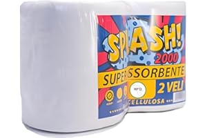 RFD Rotoloni MAXI carta Asciugatutto Splash 2000 - strappi in cellulosa super assorbente