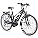 Produktbild CHRISSON 28 Zoll E-Bike Pedelec Damenrad E-Rounder für Damen mit 9G DEORE Bosch Active Line GEN3 40Nm schwarz matt