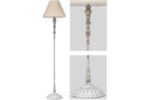 VEA SRL LAMPADA DA TERRA PIANTANA ROSETTE 38*38*155CM, IN METALLO