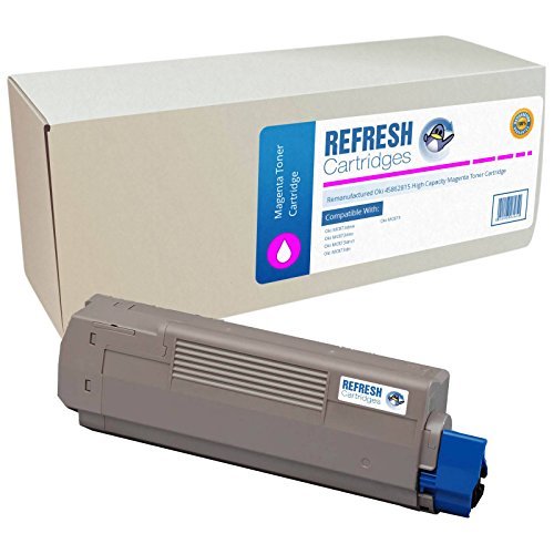 Preisvergleich Produktbild Refresh Cartridges Toner Kopie PATRONE Ersatz für OKI 45862815 (magenta)