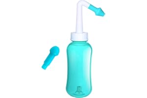 SHUUL Neti Pot Sinus Rinse Bottle 300ml Sinus Rinse Kit Nose Wash Cleaner Pressure Rinse Nasal Irrigation for Adult & Kid BPA Free