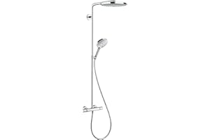 hansgrohe Raindance Select S Colonne de douche 240 2 jet avec mitigeur thermostatique, chromé, 27129000