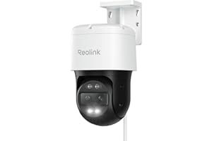 Reolink 4K PTZ Dual-Lens PoE Security Camera Outdoor with 6X Hybrid Zoom, 355° Pan 90° Tilt, Auto Tracking, Color Night Vision, Person/Vehicle/Pet Detection, Two-Way Audio, TrackMix PoE