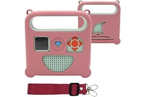 Housse de Protection Kalycase Compatible Enceinte Merlin V2- Coque Silicone Boite a Histoire - 5 Couleurs (Dark Pink)