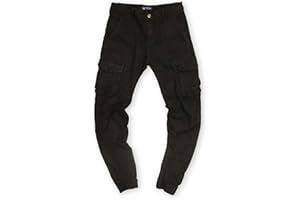 TMK Pantaloni Cargo da Uomo Tasche Multiple in Cotone Casual Sim Fit cod.70030