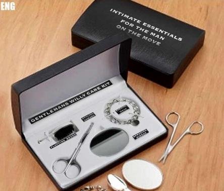 Preisvergleich Produktbild Geschenkbox Männer Pflegeset für untenrum - Willy Care Kit