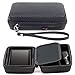 Price comparison product image Black Hard Carry Case For Garmin Camper 660LMT-D With Accessory Storage and Lanyard